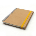 Personalizar A4 / B5 / A5 / A6 Cuaderno espiral de cuero PU B5